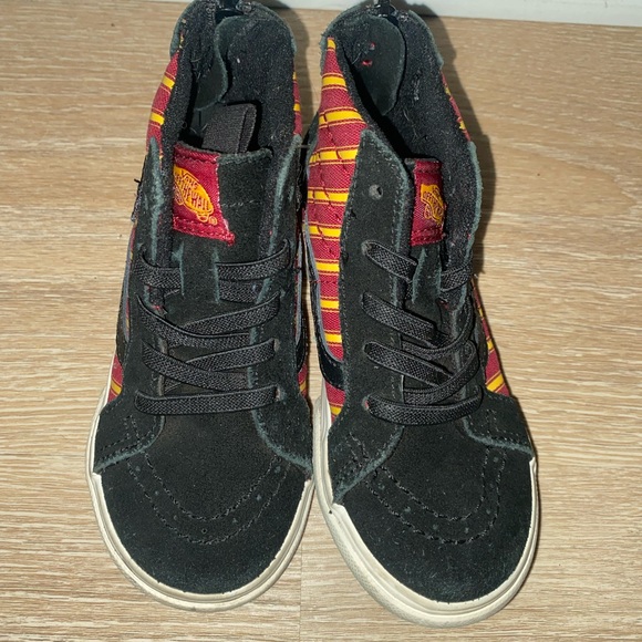 Harry Potter Toddler 9 Vans High Top Gryffindor - Picture 2 of 8